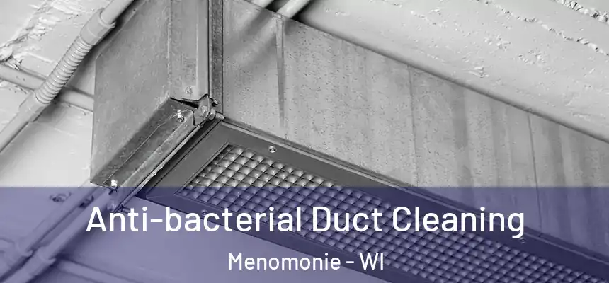  Anti-bacterial Duct Cleaning Menomonie - WI